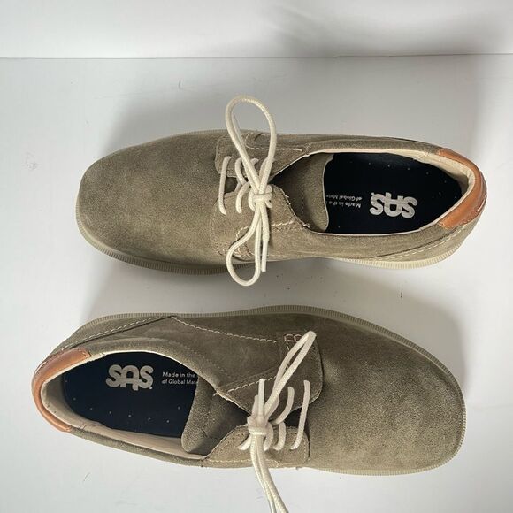 NIB SAS Ambassador Desert Sage Lace up Oxfords - Picture 7 of 9